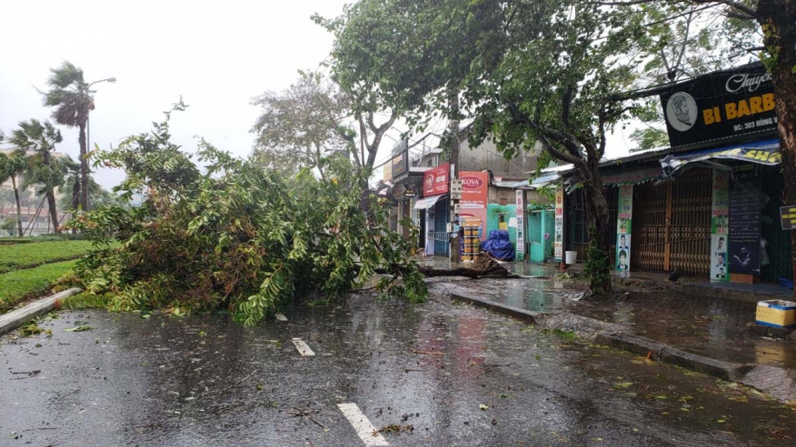 Typhoon Molave pounds central Vietnam, causes huge damage